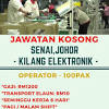 English, bahasa malaysia, mandarin/cantonese, tamil, others. 1
