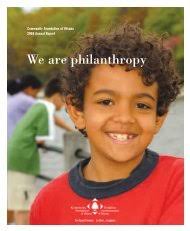 2006 annual report to donors