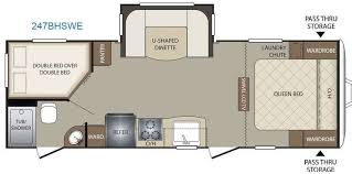 Travel Trailer With Queen Bed And Bunk Beds Google Search Camping Keystone Bullet Keystone Rv Travel Trailer Floor Plans