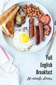 Healthy Full English Breakfast Recipe 20 Minutes Resep Makanan Resep Makanan Resep Makanan Sehat