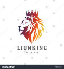 Lion King Logo U002f Lion Head And Crown Vector Sponsored Affiliate Logo King Lion U002f Lion Images Lion Head Logo Lion Logo