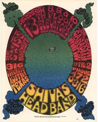 My Children Are Becoming Heavy Psychedelic Poster Vintage Concert Posters Brothers Art