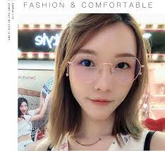 若者多角形韓国メガネ ブランドメガネおしゃれ ファッション眼鏡 伊達メガネ 女性有名人