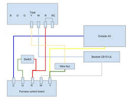 The second wiring diagram showing a heat pump system. Wiring Diagram For Rv Thermostat