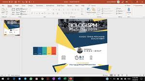Untuk entri yang ni saya nak tunjukkan camne nak buat papan tanda yang paling mudah. Cikgu Izzat Buat Poster Seminar Sendiri Guna Powerpoint Facebook
