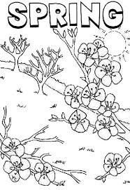 Decorate your pictures with crayons, markers, paint, buttons, or pom poms. Springtime Is Time For Flower To Bloom Coloring Page Download Print Online Coloring Pages For F Online Coloring Pages Spring Coloring Pages Online Coloring