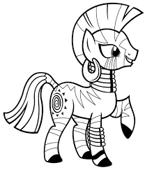 Zecora My Little Pony Coloring Page Coloring Page Pony Zecora Cartoon Coloring Pag My Little Pony Coloring My Little Pony Printable Horse Coloring Pages