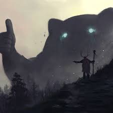 Yo Bro Is It Safe Down There In The Woods Yeah Man It S Cool By Tomislav Jagnjic Art Fantasy Paintings Patterns In Nature