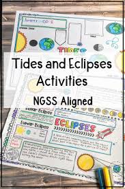 Tides And Eclipses Activity Earth Science Activities Earth Science Middle School Preschool Science Activities