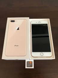 New Apple Iphone 8 Plus 256gb Gold Factory Unlocked A1897 Gsm World Wide Apple Iphone Iphone 8 Plus Apple Iphone