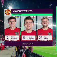 Premier League Starting Lineup 19 2020 Uefa Nations League Soccer Tv Football League