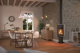Poeles A Bois Et A Granules Les Nouveautes Poele A Bois Decoration Salle A Manger Deco Salle A Manger