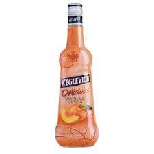 Vodka Alla Pesca Keglevich Vodka Wine Bottle Food