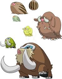 Pokemon Swinub Evolution Chart