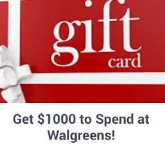 Check spelling or type a new query. Win A Gift Card Worth 1000 00 To Spend At Walgreens Don T Miss Out On Your Bonus Entries By Sharing With Friends Or Fo Gift Card Gift Card Giveaway Walgreens