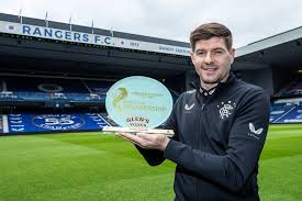Liverpool born and bred, stevie g has been the club's inspirational captain for a decade. 90plus Steven Gerrard Hand Out Photo Handout Photo Provided By 3x1 Com Of Rangers Manager Steven Gerrard Poses With His Glenos Fussball International Serios Kompakt