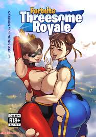 ✅️ Porn comic Fortnite Threesome Royale. JERKdibuja. Sex comic and Chun Li  | Porn comics in English for adults only | sexkomix2.com