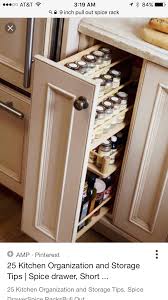Spice Rack Shelves Within Pullout But Full Height Pull Out Clever Kitchen Storage Diy Kitchen Storage Kitchen Storage Solutions
