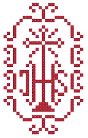 Mit dem lamm ist jesus selbst als lamm gottes (»agnus dei. Osterfahne Steamboats Cross Stitch