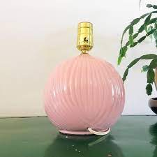 Pink Shell Pink Table Lamp Shell Lamp Bedside Lamp Etsy Pink Table Lamp Pink Lamp Shell Lamp