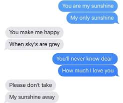 Facebook stalkers will surely find a good. First Rough Spot After 9 Months Of Dating I Started Singing This Song To Cheer Him Up And To Remind Him What He Me Cute Texts Dating Quotes Relationship Goals