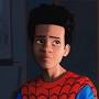 Miles morales Spider Man face from www.pinterest.com