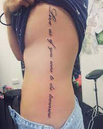 Just like the saying goes, less is more. 50 Pretty Side Tattoos For Girls Spiritustattoo Com Girl Side Tattoos Side Tattoos Women Tattoos