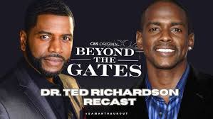 Why was the original Ted recast in Beyond The Gates