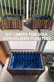 Garden furniture patio set from ikea. Diy Raised Bed Liner For Askholmen Planter Ikea Hackers Ikea Garden Furniture Raised Garden Beds Diy Ikea Garden Hack