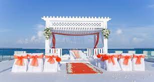 Love This Wedding Canopy At Azul Beach Hotel Destinationwedding Beachwedding Dream Destination Wedding Destination Wedding Destination Wedding Package