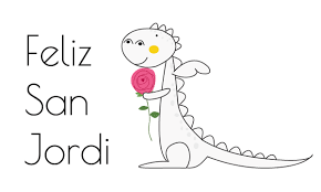 Sant Jordi Para Colorear