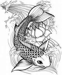 Black And White Koi Tattoo Image Result For Black And White Koi Fish Tattoo Designs Koi Tattoo Design Koi Fish Tattoo Koi Fish Drawing