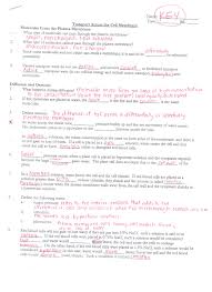Cell membrane and transport worksheet. 32 Transport Across Cell Membrane Worksheet Answers Worksheet Resource Plans
