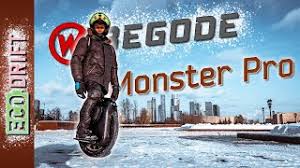 75km/h 100 v with 3600 wh motor! Obzor Monokolesa Begode Monster Pro Gotway Youtube
