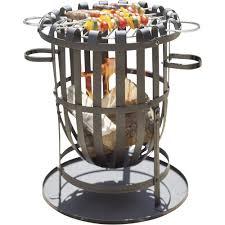Experience a fire pit that is easy to light and has a near smoke free burn. Clifford James Buenavista Steel Brazier Fire Basket Patio Heater Wood Burner Charcoal Burner Bbq Grill Set With Ash Pan And Accessories For Garden Open Fires Patio Cooking And Fire Pit Buy Online In