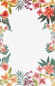 35 Ideas For Flowers Watercolor Frame Colour Flower Border Flower Drawing Flower Wallpaper