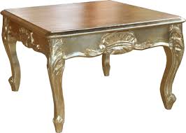 Coffee tables come in even more shapes and sizes than dining room tables: Casa Padrino Baroque Side Table Gold 60 X 60 Cm Coffee Table Living Room Table Couch Table Limited Edition