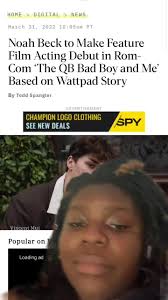 Noah Beck Movie Review