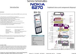 6270_RM 56_schematics_V0_9 Nokia 6270 ...