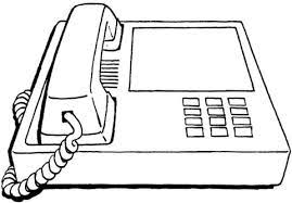 coloriage telephone de bureau coloriages a imprimer gratuits oursons
