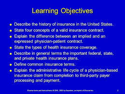 Life and health insurance policies are what kind of contracts. Basics Of Health Insurance Ppt Video Online Download