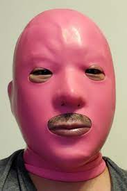 更に値下げイギリス sereatlatex 社製 ラバーラテックス ピンク 鋳造全頭マスク | niposushi.com.br