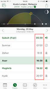 Prayer times today in kuala lumpur will start at 05:49 (imsak) and finish at 20:32 (isha). Prayer Times In Kuala Lumpur Malaysia Muslim Pro Help Center