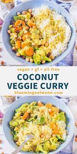 Coconut Veggie Curry 2 Vegetarian Vegan Recipes Curry Recipes Vegetarian Cooking