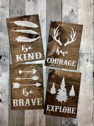 Baby blankets, crib bedding, nursery decor and more. Rrustic Nursery Decor Woodland Theme Nursery Nursery Signs Deer Antler Decor Arrow Decor Buy Online In Angola At Angola Desertcart Com Productid 42935608