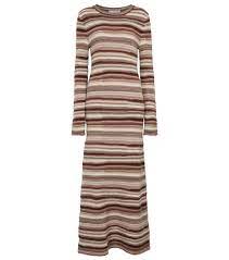 Chloe Striped Cashmere Blend Sweater Dress Mytheresa
