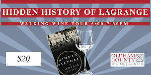 Hidden History Walking Wine Tour