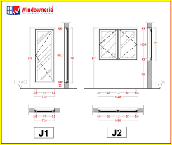 Tapi kami akan memberikan contoh gambar ukurannya agar drafter atau arsitek mudah mempelajari ukuran jendela dan pintu upvc ini. Ukuran Kusen Pintu Jendela Upvc Ukuran Profil Upvc