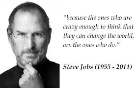 The ones who see things differently. Steve Jobs Quote On Crazy Ones Misfits Rebels Troublemakers And Round Pegs In Square Holes Don Mashak S Favorite American Political Quotes