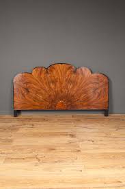 1930′s french art deco bed frame. Art Deco Walnut Bed Head Board Antiques Atlas